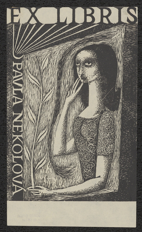 Květa Hniličková – Exlibris Pavla Nekolová 