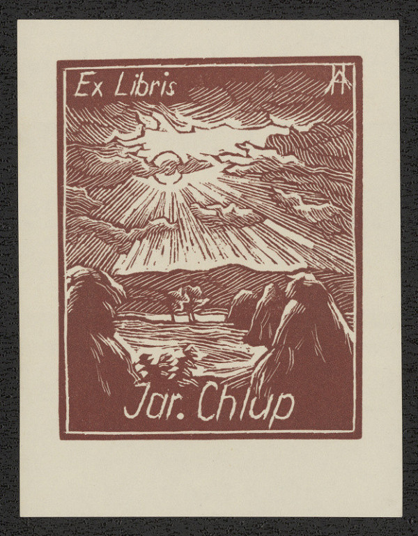 Antonín Hála – Exlibris Jar. Chlup 
