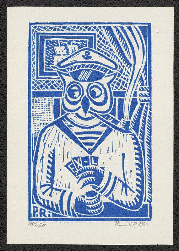 Pavel Hanák – Exlibris R.P. 