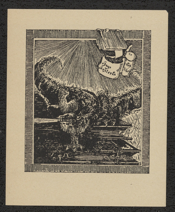 Karel Hlaváček – Ex libris Hugo Kosterka 