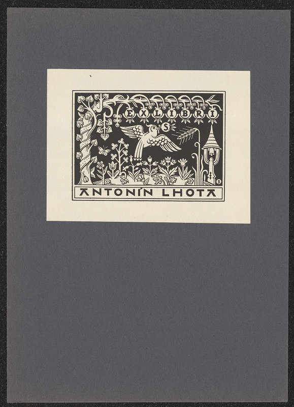 Josef (Jožka) Baruch – Exlibris Antonín Lhota 