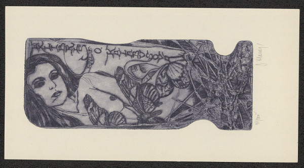 Pavel Hlavatý – Ex libris RNDr. O. Kalabusová 