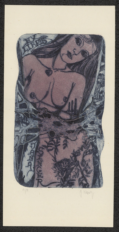 Pavel Hlavatý – Ex libris Jana Singer 