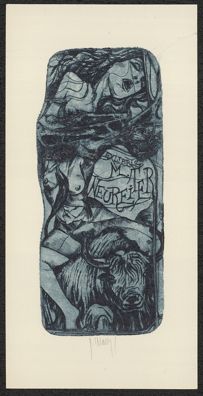 Pavel Hlavatý – Ex libris M. Neureiter 