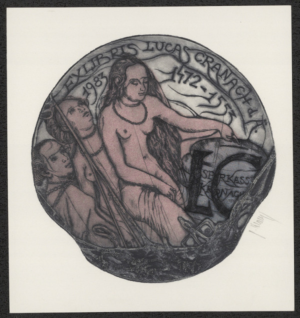 Pavel Hlavatý – Ex libris Lucas Cranach. Serkrass Kronach 