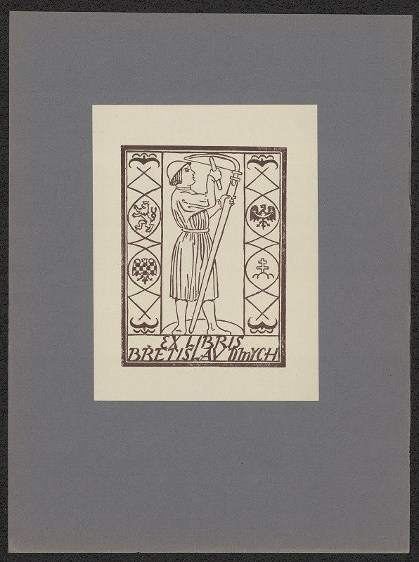 Antonín Hartmann – Ex  libris Břetislav Dmych 