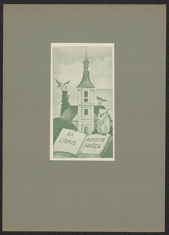 Augustin Hašek – Ex  libris Augustin Hašek 