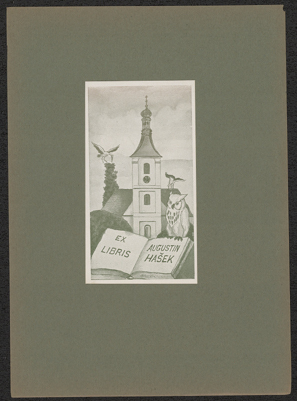 Augustin Hašek – Ex  libris Augustin Hašek 
