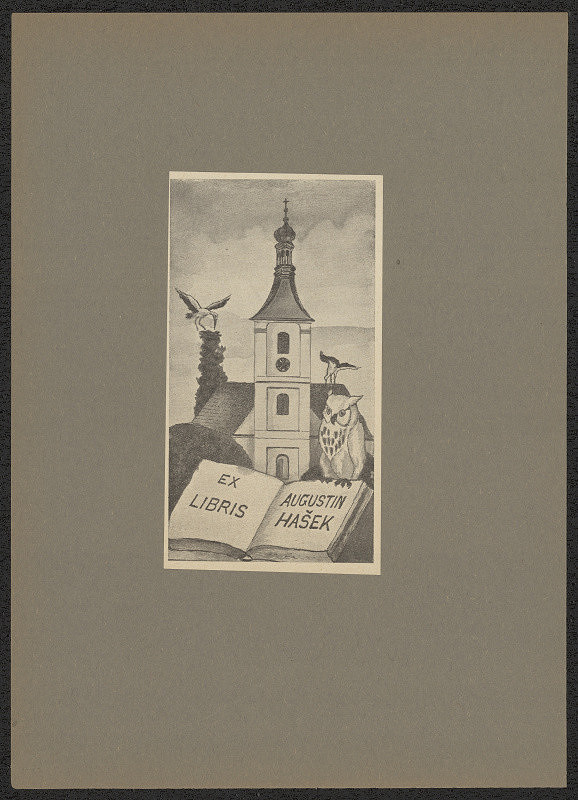 Augustin Hašek – Ex  libris Augustin Hašek 