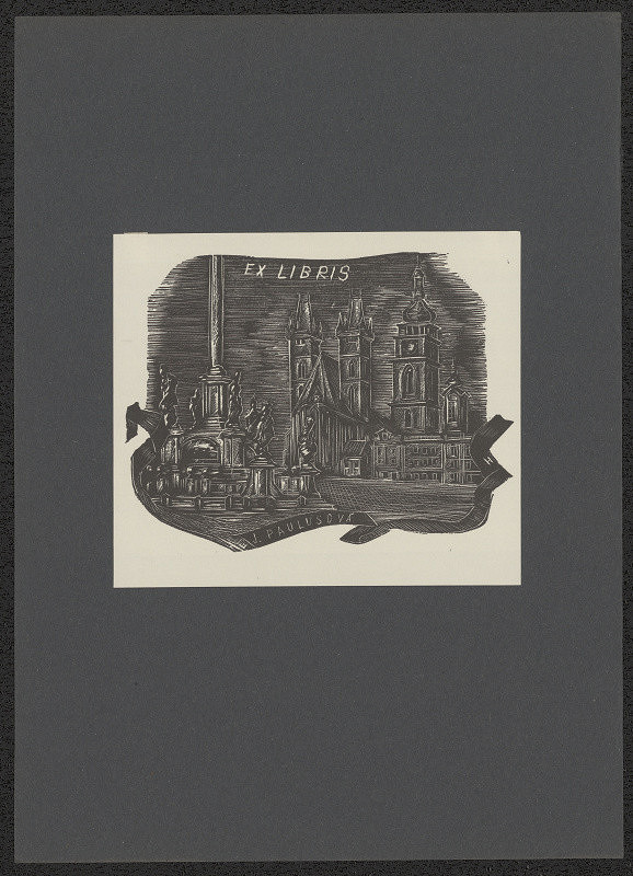 Josef Heřman – Ex libris J. Paulusová 
