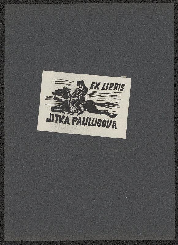 Josef Heřman – Ex libris Jitka Paulusová 