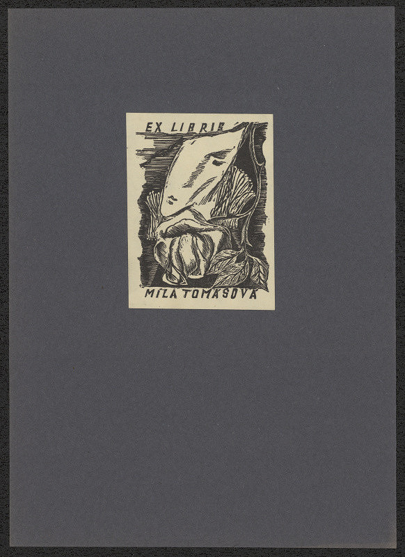 Josef Heřman – Ex libris Míla Tomášová 