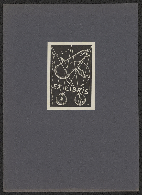 Jaroslav Hlaváč – Ex libris Otakar Bílský 
