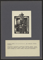 Karel Hlaváček – Ex libris Jiří Karásek. Ich komme aus anderen Zeiten ... 