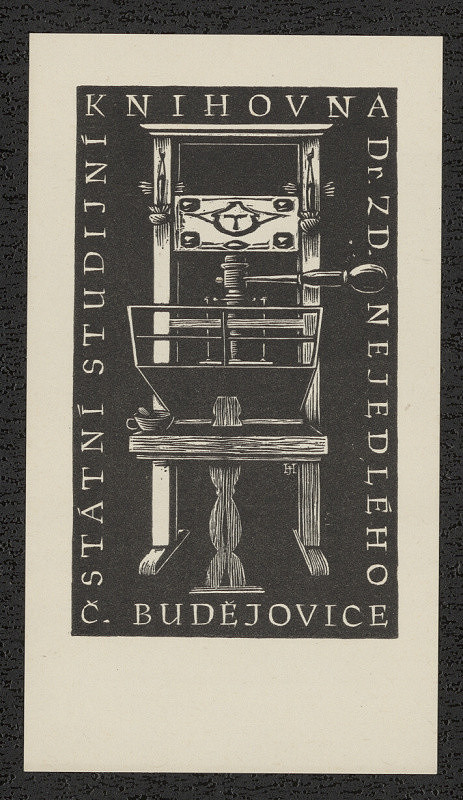 Jan Halla – Státní studijní knihovna Dr. Zd. Nejedlého Č. Budějovice 