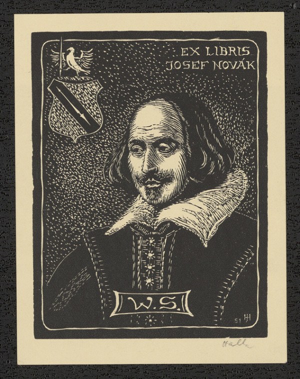 Jan Halla – Ex libris Josef Novák 