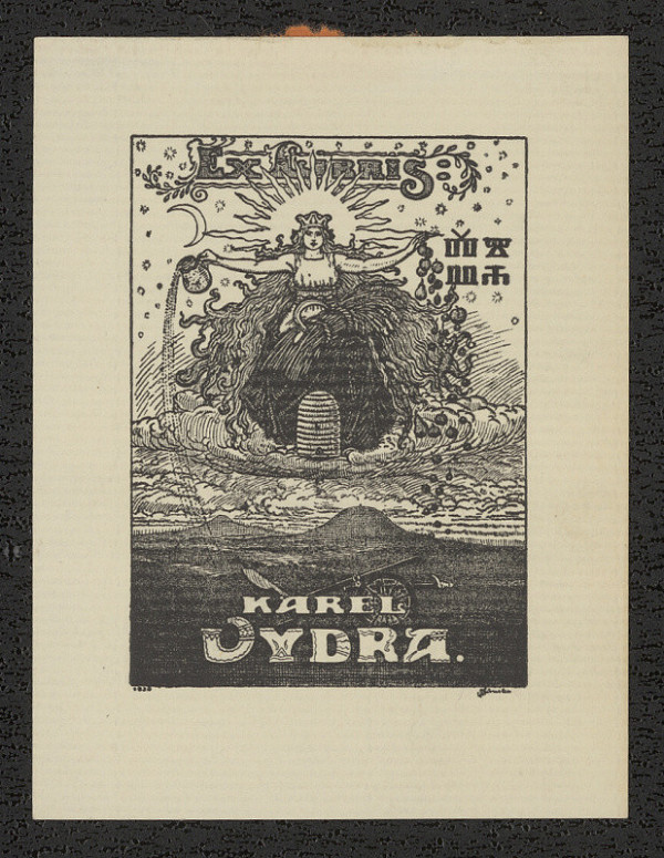 Antonín Häusler – Ex libris Karel Vydra 