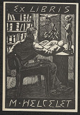 Emil Hlavica – Ex libris M.Helcelet 