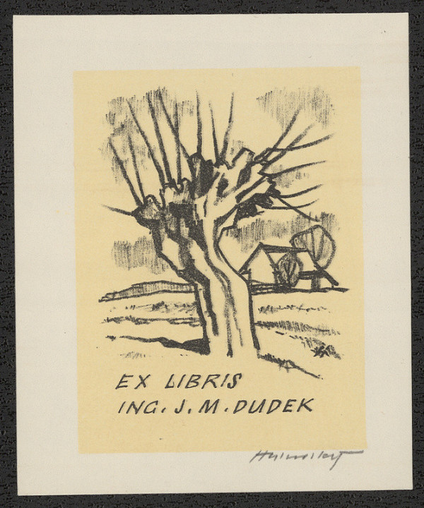 Stanislav Hlinovský – Ex libris Ing. J. M. Dudek 