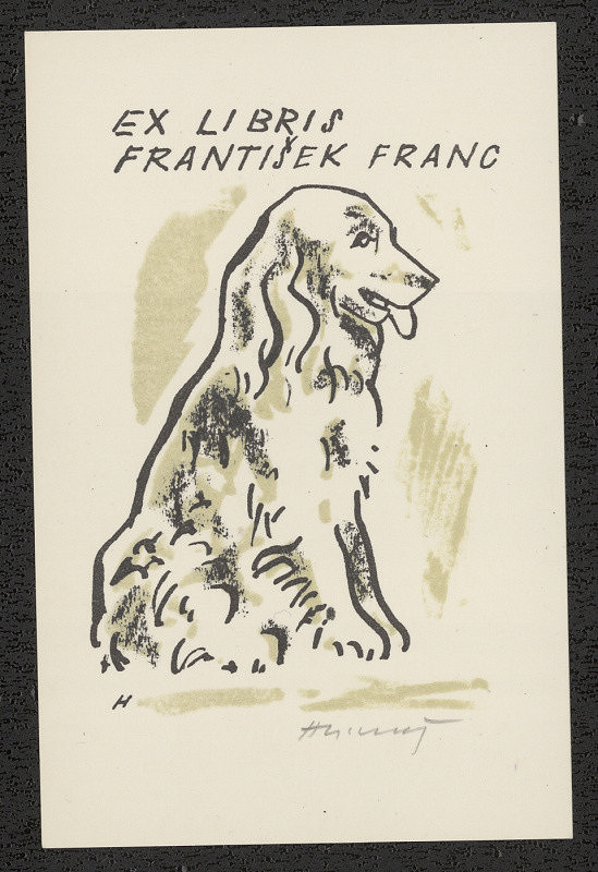 Stanislav Hlinovský – Ex libris František Franc 