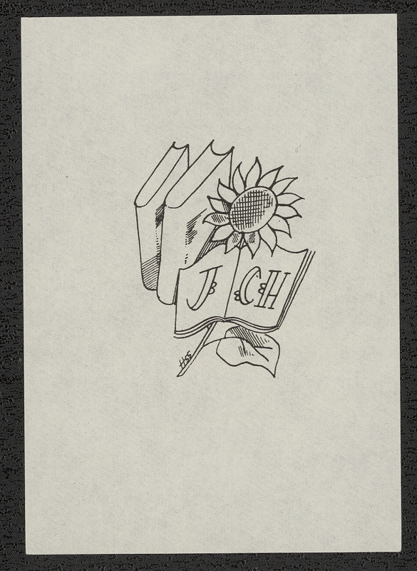 Stanislav Hlinovský – Ex libris J. Ch. (Chocenský) 