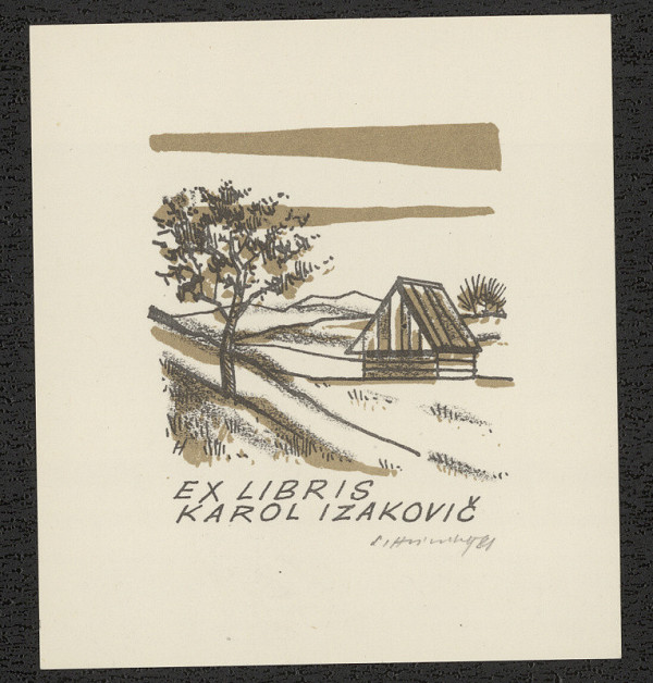 Stanislav Hlinovský – Ex libris Karol Izakovič 