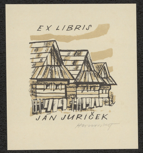 Stanislav Hlinovský – Ex libris Jan Juriček 