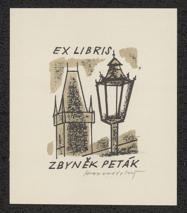 Stanislav Hlinovský – Ex libris Zbyněk Peták 