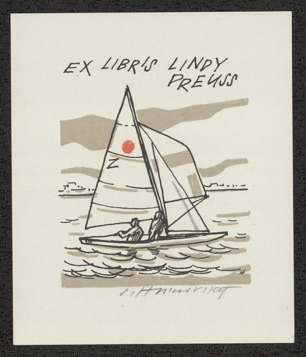 Stanislav Hlinovský – Ex libris Lindy Preuss 