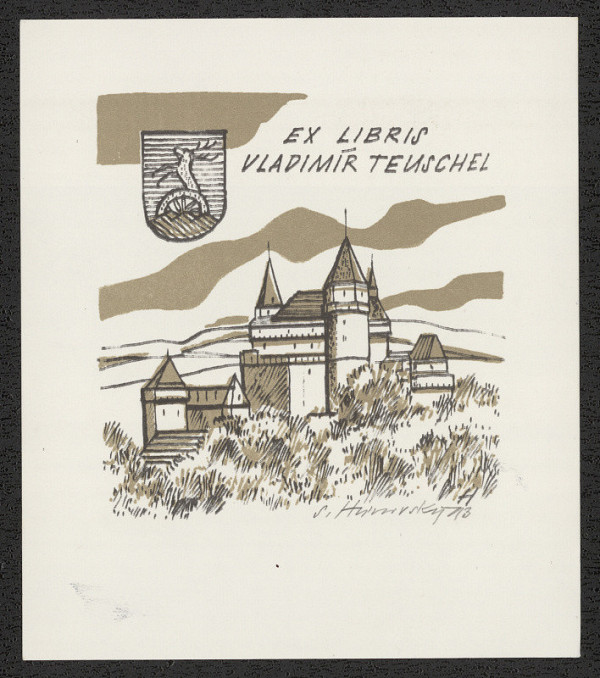 Stanislav Hlinovský – Ex libris Vladimír Teuschel 