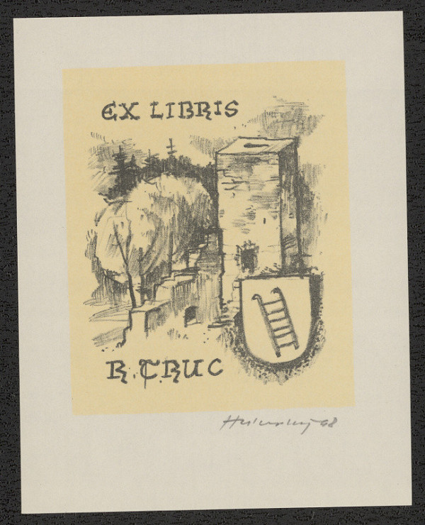 Stanislav Hlinovský – Ex libris R. Truc 