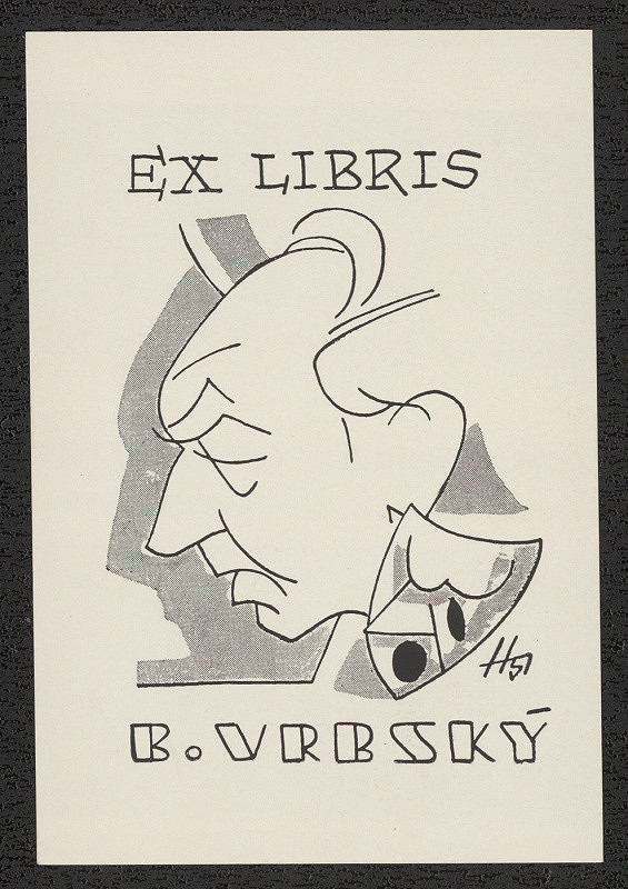 Stanislav Hlinovský – Ex libris B. Vrbský 