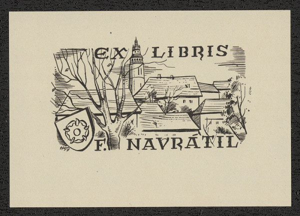 Stanislav Hlinovský – Ex libris F. Návrátil 