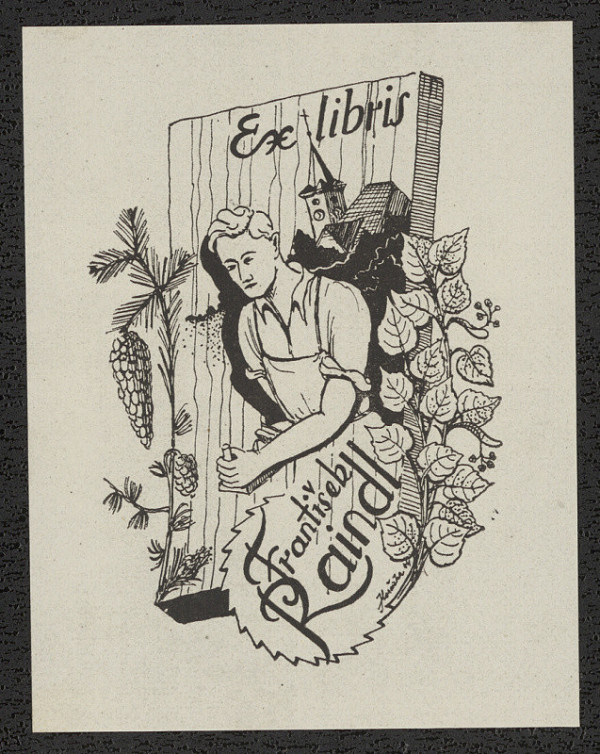František Horčička – Ex libris František Raindl 