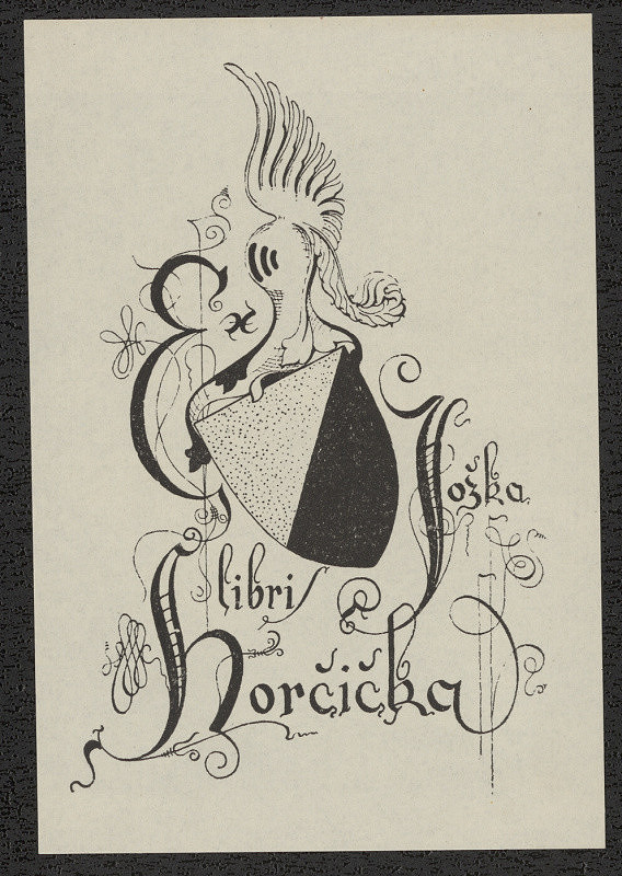František Horčička – Ex libris Jožka Hořčička 
