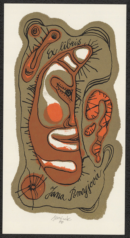 Jaroslav Hořánek – Ex libris Jana Pomyjová 