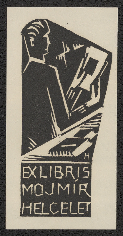Vlastislav Hofman – Ex libris Mojmír Helcelet 