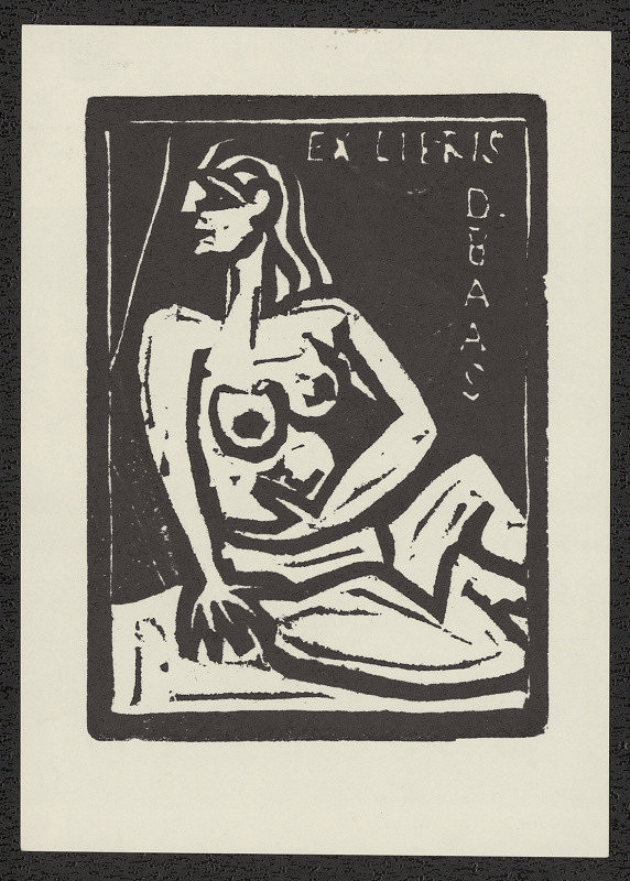 Karel Homola – Ex libris D. Baas 