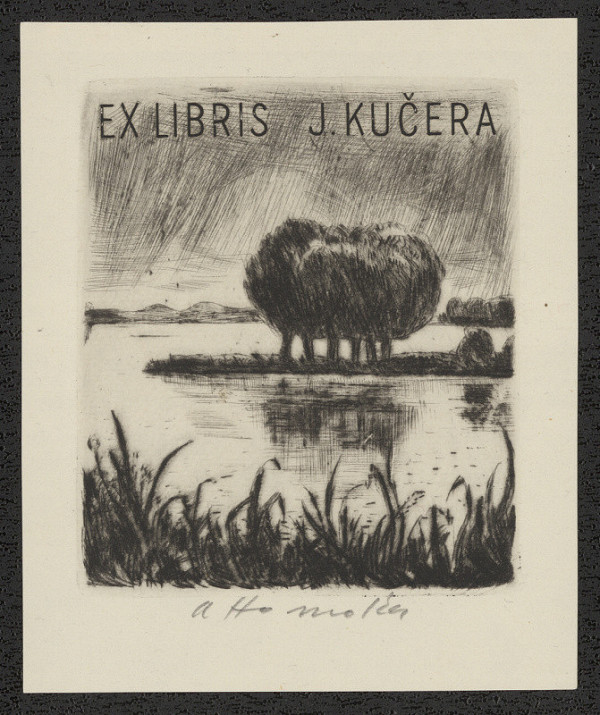Antonín Homolka – Ex libris J. Kučera 