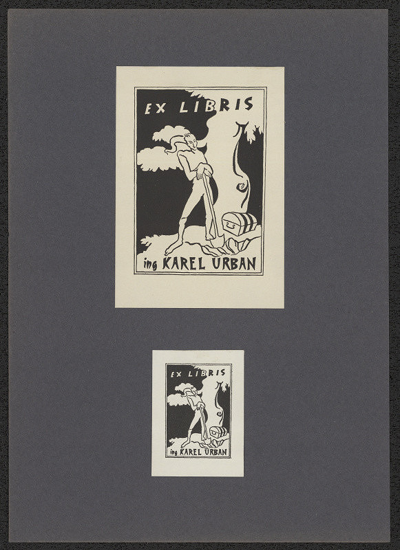 Josef Holler – Ex libris Ing. Karel Urban 