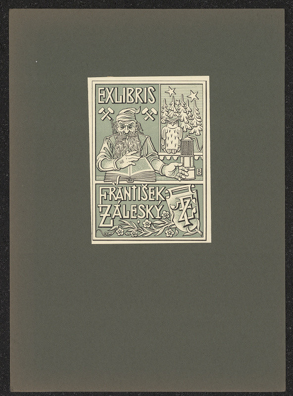 Josef (Jožka) Baruch – Exlibris František Záleský 