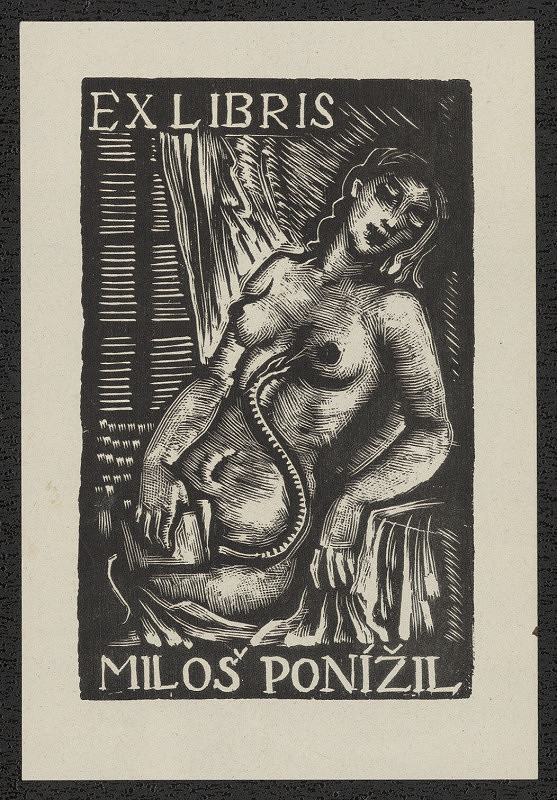 Josef Hodek – Ex libris Miloš Ponížil 