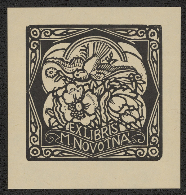 Josef Hodek – Ex libris M. Novotná 