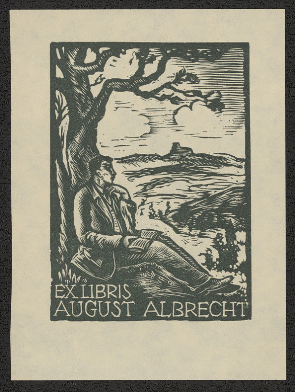 Josef Hodek – Ex libris August Albrecht 