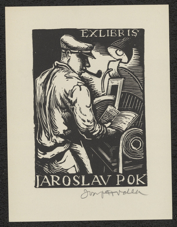 Josef Hodek – Ex libris Jaroslav Pok 