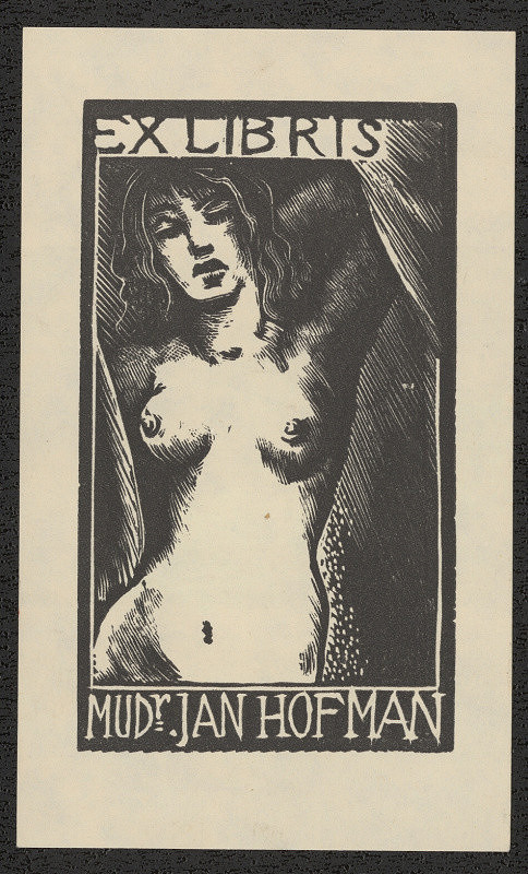 Josef Hodek – Ex libris MUDr. Jan Hofman 