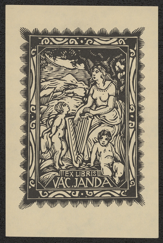 Josef Hodek – Exlibris Vác. Janda 