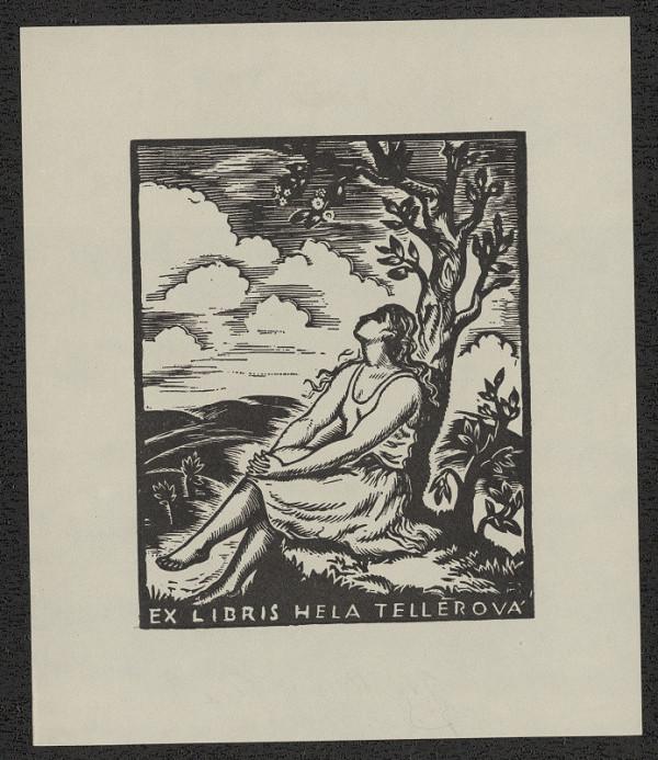 Josef Hodek – Exlibris Hela Tellerová 