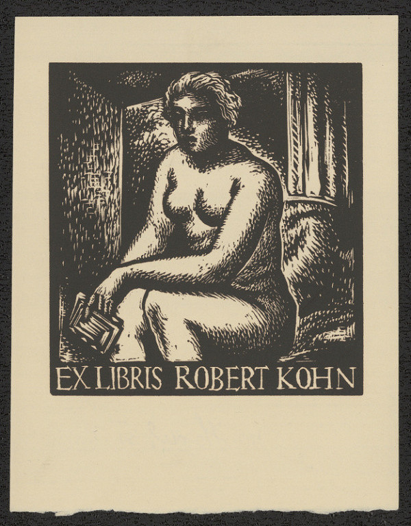 Josef Hodek – Exlibris Robert Kohn 