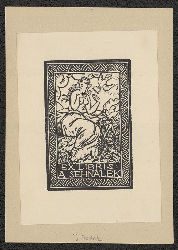 Josef Hodek – Ex libris A. Sehnálek 